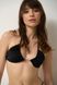 Комплект купальник женский раздельный на завязках SHINE черный + парео-халат BOHO белое 002271 фото 13