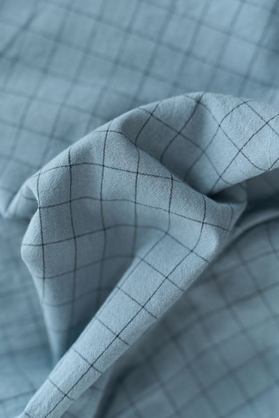 Набір шортів чоловічих в клітинку для дому HOMELY зелені сині 030588 фото