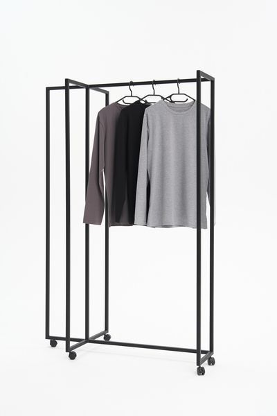Набор мужских лонгсливов COTTON BASIC 3 шт (серый, черный, серый меланж) 6003-1 фото