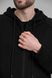 Спортивный костюм мужской ТРОЙКА весна осень 4ZIP с кофтой на замке + футболка черный 3324-2 фото 10