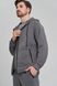 Спортивный костюм мужской ТРОЙКА весна осень 4ZIP с кофтой на замке + футболка серый 3329-3 фото 6