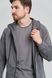 Спортивный костюм мужской ТРОЙКА весна осень 4ZIP с кофтой на замке + футболка серый 3329-3 фото 3