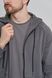 Спортивный костюм мужской ТРОЙКА весна осень 4ZIP с кофтой на замке + футболка серый 3329-3 фото 8