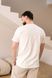 Шорты мужские в линию для дома COTTON STRIP бежевые 0335 фото 7
