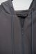 Спортивный костюм мужской ТРОЙКА весна осень 4ZIP с кофтой на замке серый + футболка черная 3329-2 фото 12