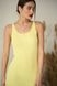 Сукня футляр жіноча на літо міді YM BASIC жовта YM-1012 фото 3