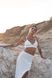 Комплект женский на лето лен топ + юбка CUBA молочный  1100 фото 3