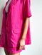 Костюм женский классический на лето лен жакет + шорты YM PINK LOVE розовый YM-1003 фото 8